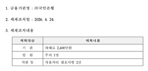 [국민은행 61건 제재] ②국민은행과 KB증권의 수상한 거래 - 뉴스 썸네일 이미지